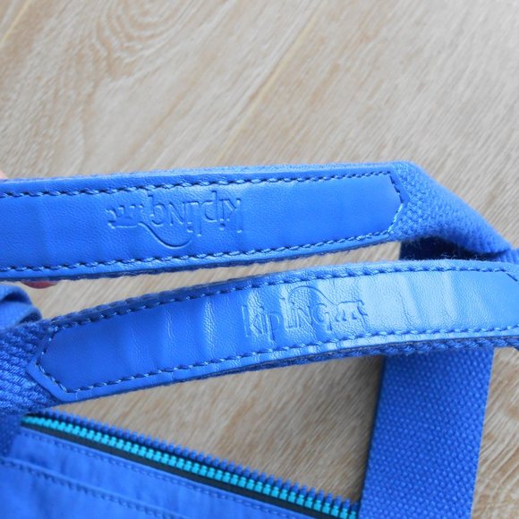 kipling Blue Tote Bag EUC - Picture 3 of 13